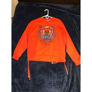 Authentic Kenzo Sweater Orange Sz L